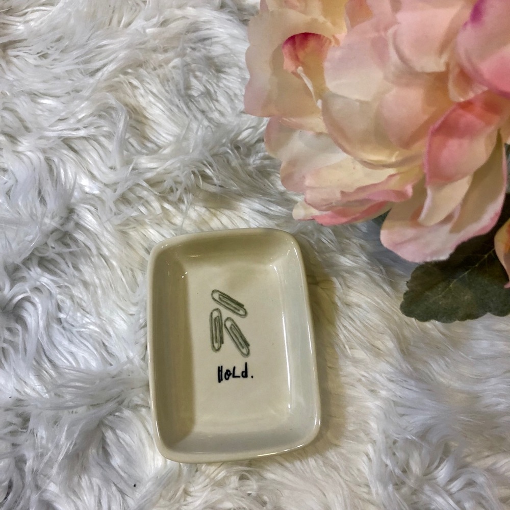 Rae Dunn 📎 holder dish New Never Used